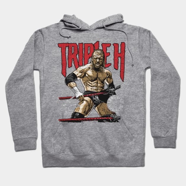 Triple H Long Live The King Hoodie by MunMun_Design